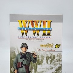 24A Dragon Models 1:6 WWII USMC Platoon Leader Lt. Andy Carlson Figure 70238