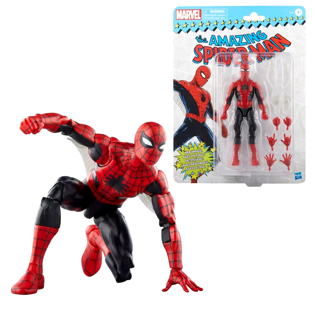 2023 Marvel Legends Retro Carded Target SPIDER-MAN 6″ Scale Hasbro Action Figure