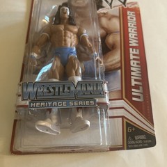 2011 WWE Wrestlemania Heritage Series Ultimate Warrior- New!!