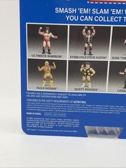 Mattel WWE Superstars Jesse “The Body” Ventura Blue Card Figure + Poster LJN