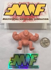 LUKE WELCH SCULPTURE RARE MWF EL LOBO LOCO MINI FLESH COLOR RESIN MUSCLE FIGURE