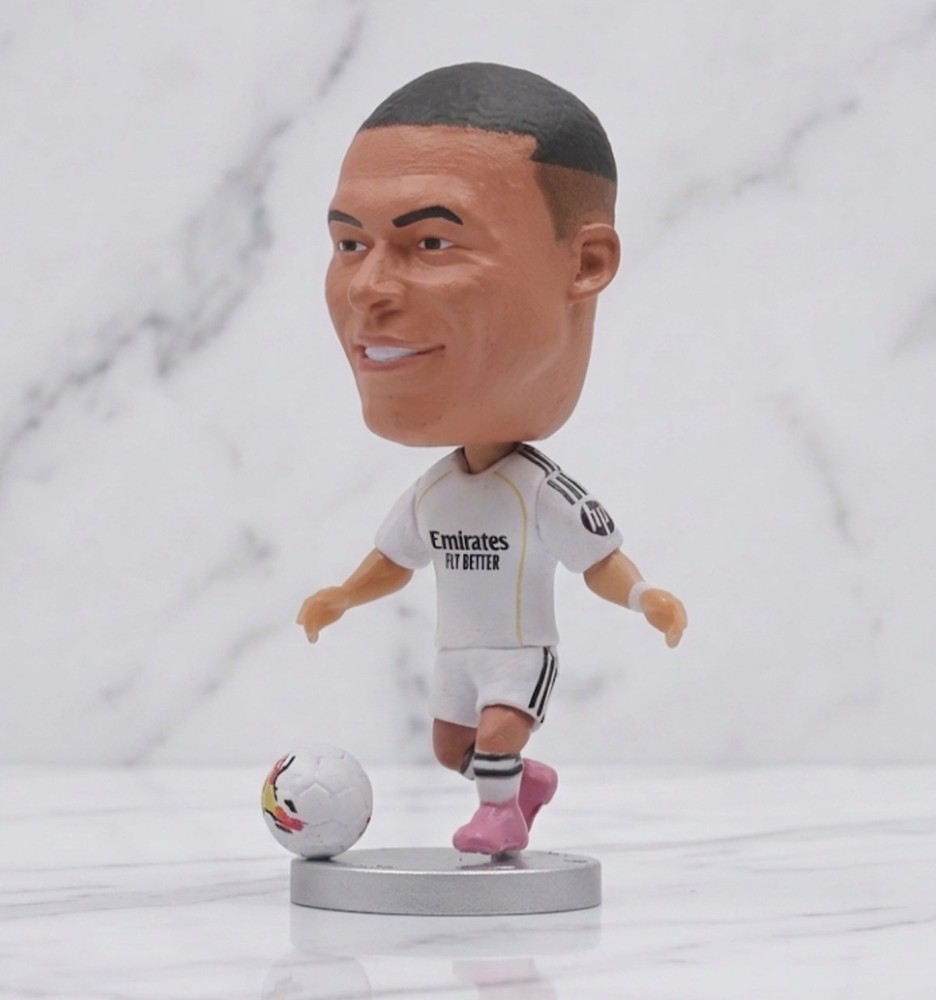 Kylian Mbappe France Real Madrid Soccer Mini Figure Collectible Statue Toy