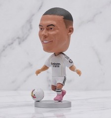 Kylian Mbappe France Real Madrid Soccer Mini Figure Collectible Statue Toy