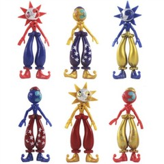 6PCS Set Five Night at Freddy’s FNAF Sundrop Moondrop Alloy Toy Figure