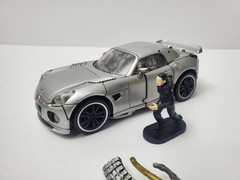 TRANSFORMERS MPM-9 Autobot Jazz Complete AUTHENTIC 99%