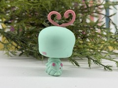 Littlest Pet Shop 1727 Lps Authentic Love Bug Aqua Blue Pink Blue Eyes