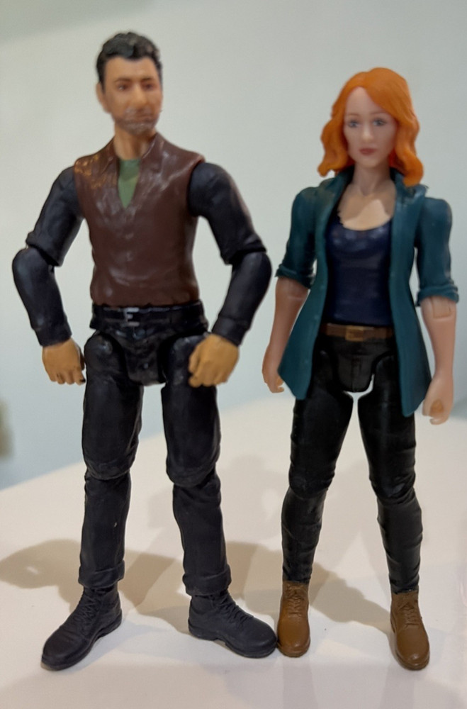 Jurassic Park Legacy Dr. Ian Malcolm 4″ Action Figure Claire FREE SHIP USA