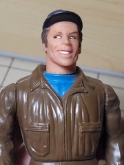 The A-Team VTG 1983 Action Figure Lot: Captain Murdock and Hannibal Loose Nice!