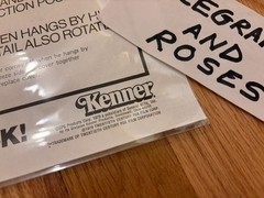 VINTAGE KENNER ALIEN BIG CHAP XENOMORPH 18 INCH FIGURE 1979 RARE W/ POSTER