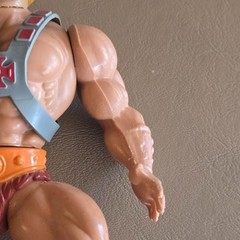 Vintage Complete He-Man Action Figure 1981 Mexico MOTU Sword Shield Armor Axe