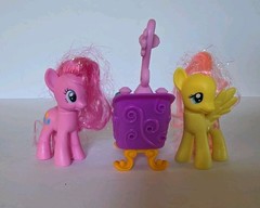 My Little Pony FiM Pinkie Pie and Fluttershy Crystal Empire Bath Set