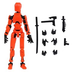 Dummy 13, T13 Action Figure,Toy Robot, 3D Printed – Fully Assembled