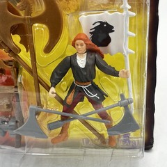 Vintage 1995 Dragonheart Kara 3.5” Figure W/ Weapons Kenner Axe Chopping Combat