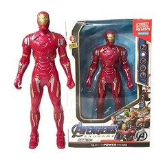 Kids Marvel Avengers Figure Spiderman Hulk Ironman Luminous Anime Action Toy
