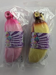 Cepia Bananas Bunch 3 Toy Mystery Figures Set of 2 Pink & Yelow Collectables New