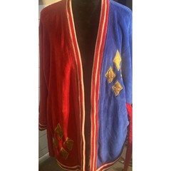 Batman Nemesis Harlequin Robe Property Of Joker Suicide Squad Costume Halloween