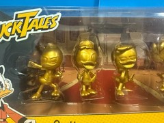 Disney Duck Tales Collectible Figure Set 5-Pack Scrooge McDuck Huey PhatMojo New