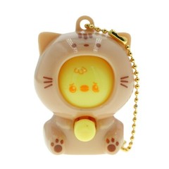 Japanese Blind Box Cute Emoji Cat Keychain Charm 1 Random Mini Figure