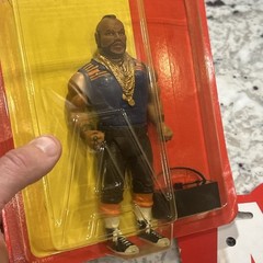 THE A TEAM 1983 GALOOB * HANNIBAL * MR. T * MURDOCK * TEMPLETON PECK * Toys R Us