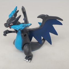 Pokémon MEGA CHARIZARD X 2″ Blue Figure Evolution TOMY Nintendo Left Arm Missing