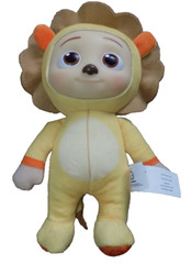 Cocomelon JJ Lion Cub 8″ Yellow Plush Doll SO SOFT Toy w/ Plastic Face Cute!