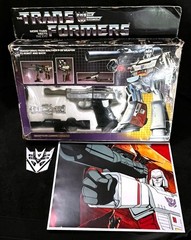 G1 1984 MEGATRON • 100% COMPLETE VINTAGE BOXED • VINTAGE G1 TRANSFORMERS