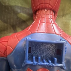 Spider-Man Action Figure Red Blue Plastic Adjustable Comic Book Hero 11 in