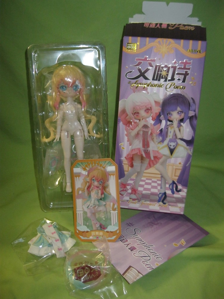 LULUYA Penny’s Box SYMPHONIC POEM Confirmed Action Figure WALTZ 7 1/4″ BJD Doll
