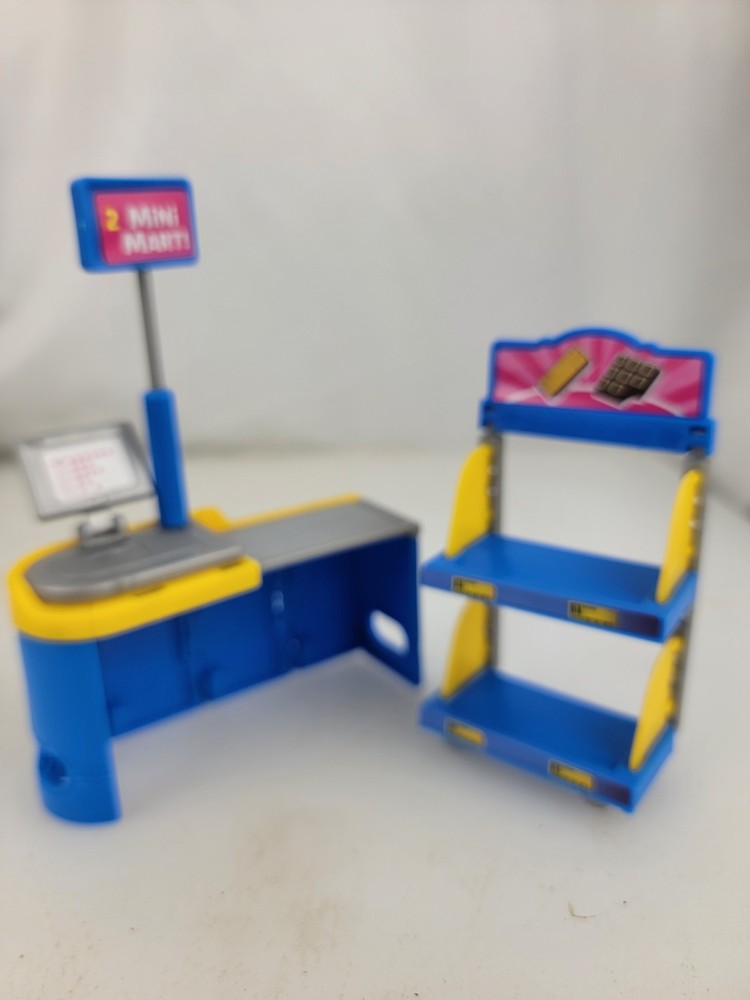 Zuru Mini Brands Mini Mart Store Casher Station And Shelf Display