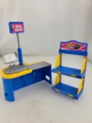 Zuru Mini Brands Mini Mart Store Casher Station And Shelf Display