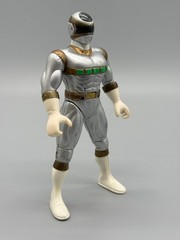 5.5″ SILVER RANGER 1998 Power Rangers in Space PRiS Vintage Action Figure Bandai