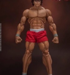 Hanma Baki Action Figure Baki Model Statue Anime Grappler Toy Collect Gift 17cm