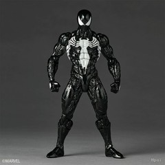 Revoltech Amazing Yamaguchi Symbiote Spider-Man Black Ver KAIYODO NEW