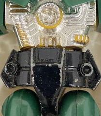 Takara Micro-Borg Cosmos Spark Green Microman Series Cyborg Action Figure Toy