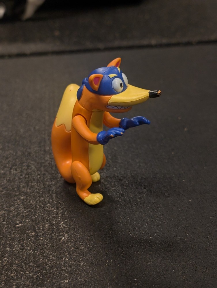 2003 Dora The Explorer SWIPER The Fox PVC Figurine Mattel Viacom Rare