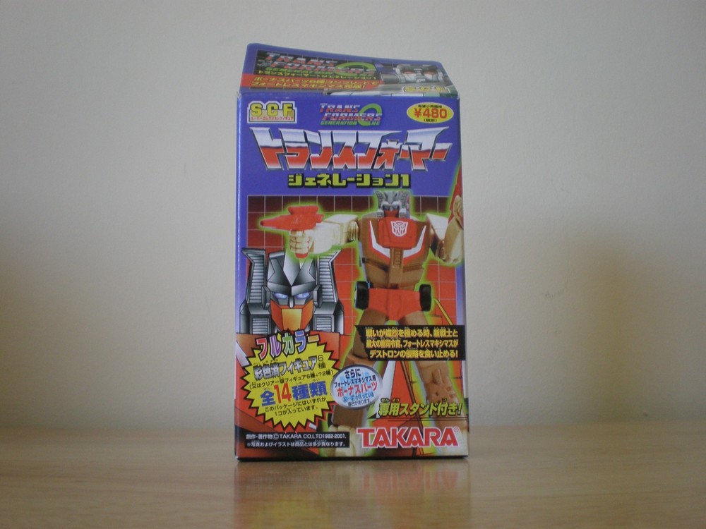 Transformers – Generation One – Japanese – SCF Act 3 – Takara – 2001 – NIB