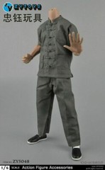 ZYTOYS 1/6 ZY5048 Chinese Traditional Kung Fu Clothes Set Fit 12” Figure Doll