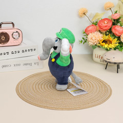 3X Elephant Mario Luigi Blue Toad Super Mario Bros Wonder Plush Toy Stuffed 8″