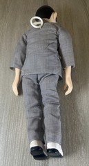 Vintage 1987 Pee-wee Herman 17” Poseable Doll Figure Matchbox Herman Toys Suit