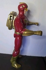 Tested – Talking Turbo Man Action Figure 13.5” Jingle All the Way Lights WORKS