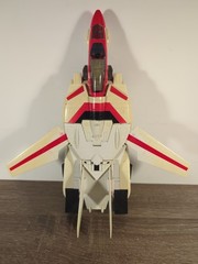 Vintage 1984 Transformers G1 Jetfire Figure With Accessories Bandai