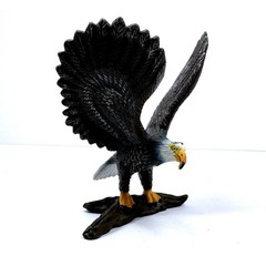 Battat Bald Eagle Toy Figure Plastic Wildlife 4 Inch