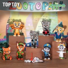 Top Toy Zootopia Childhood Photo Studio Series Mini Figure Collectible Model