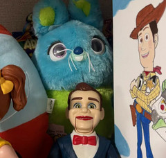 Thinkway Toys Toy Story 4 Ducky & Bunny Interactive Talking Plush Bundle Set New