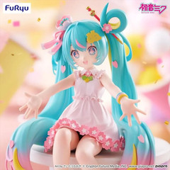 Hatsune Miku 10th Anniversary Noodle Stopper Statue FuRyu