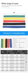 Anti-slip Heat Shrink Tube for Fishing Rod DIY Insulation 5 Colors