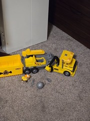 PAW Patrol Big Truck Pups Rubble X-Treme Truck 2-in-1 Transforming Toy Complete