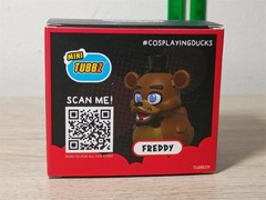 4-PK FIVE NIGHTS AT FREDDY’S 2″ Tubbz Mini Duck Bonnie Chica Foxy Horror Game