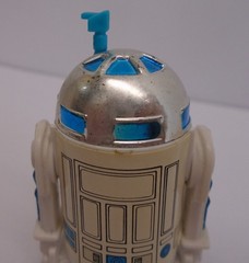 Vintage Star Wars 1980 Kenner R2-D2 Sensor Scope Figure Excellent Hong Kong