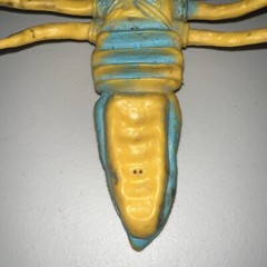 Vintage ADVANCED DUNGEONS & DRAGONS THE RAGING ROPER Figure D&D TSR 1982